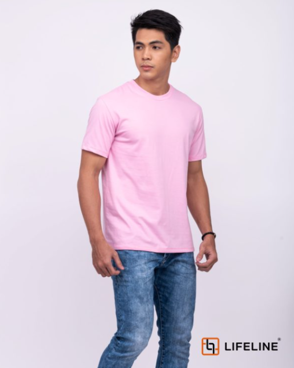 Lifeline Round neck T-Shirt (Baby Pink)
