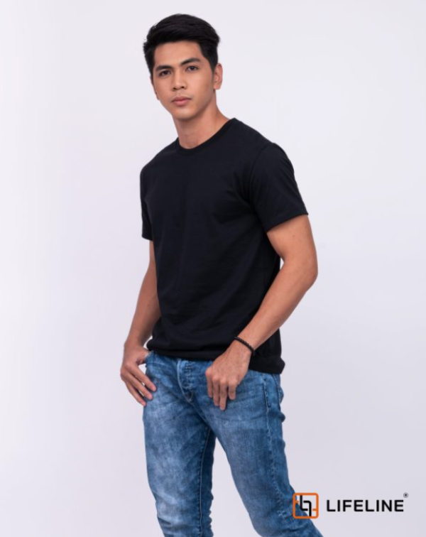 Lifeline Roundneck T-shirt (Black)