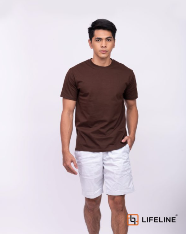 Lifeline Roundneck T-shirt (Choco Brown)