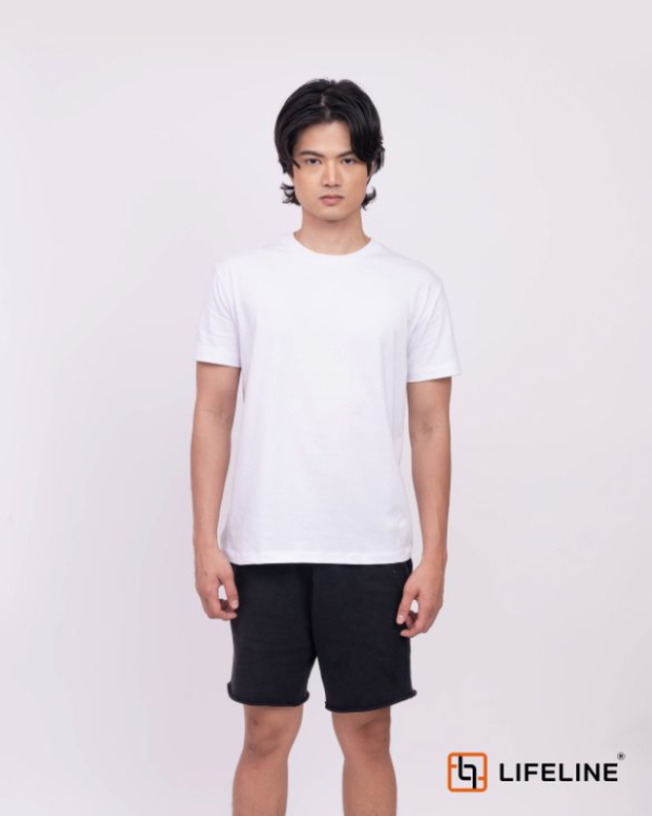 Lifeline Roundneck T-shirt (White)