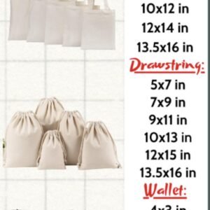 Tote / Drawstrings / Wallet