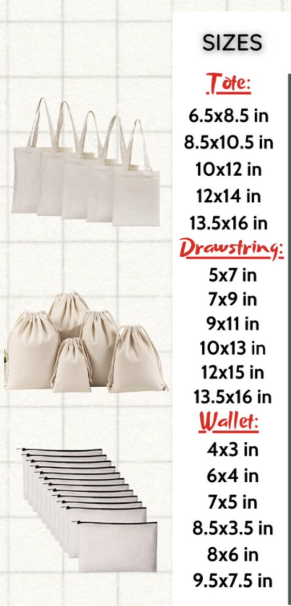 Tote / Drawstrings / Wallet